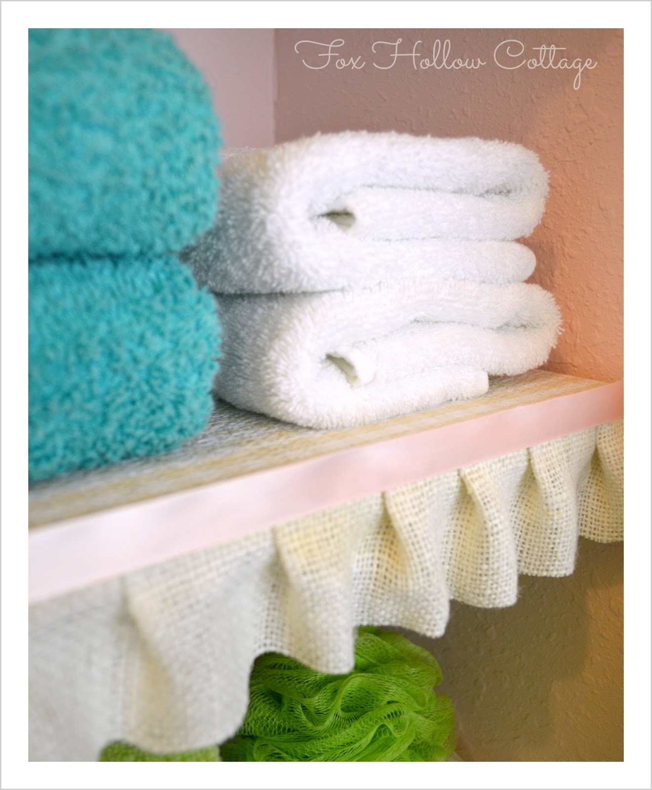 Project Linen Closet Reveal {pretty and organized!} Fox Hollow Cottage