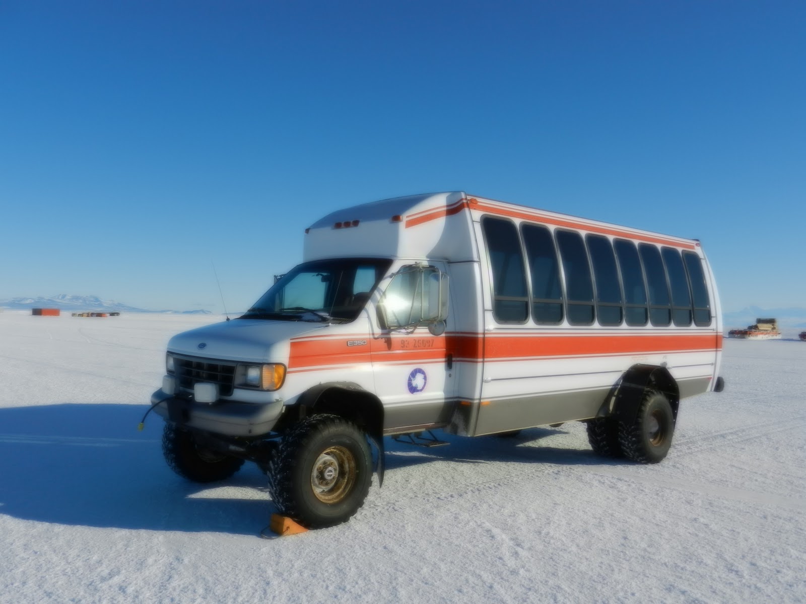 Antarctic ford e350 4x4 #1