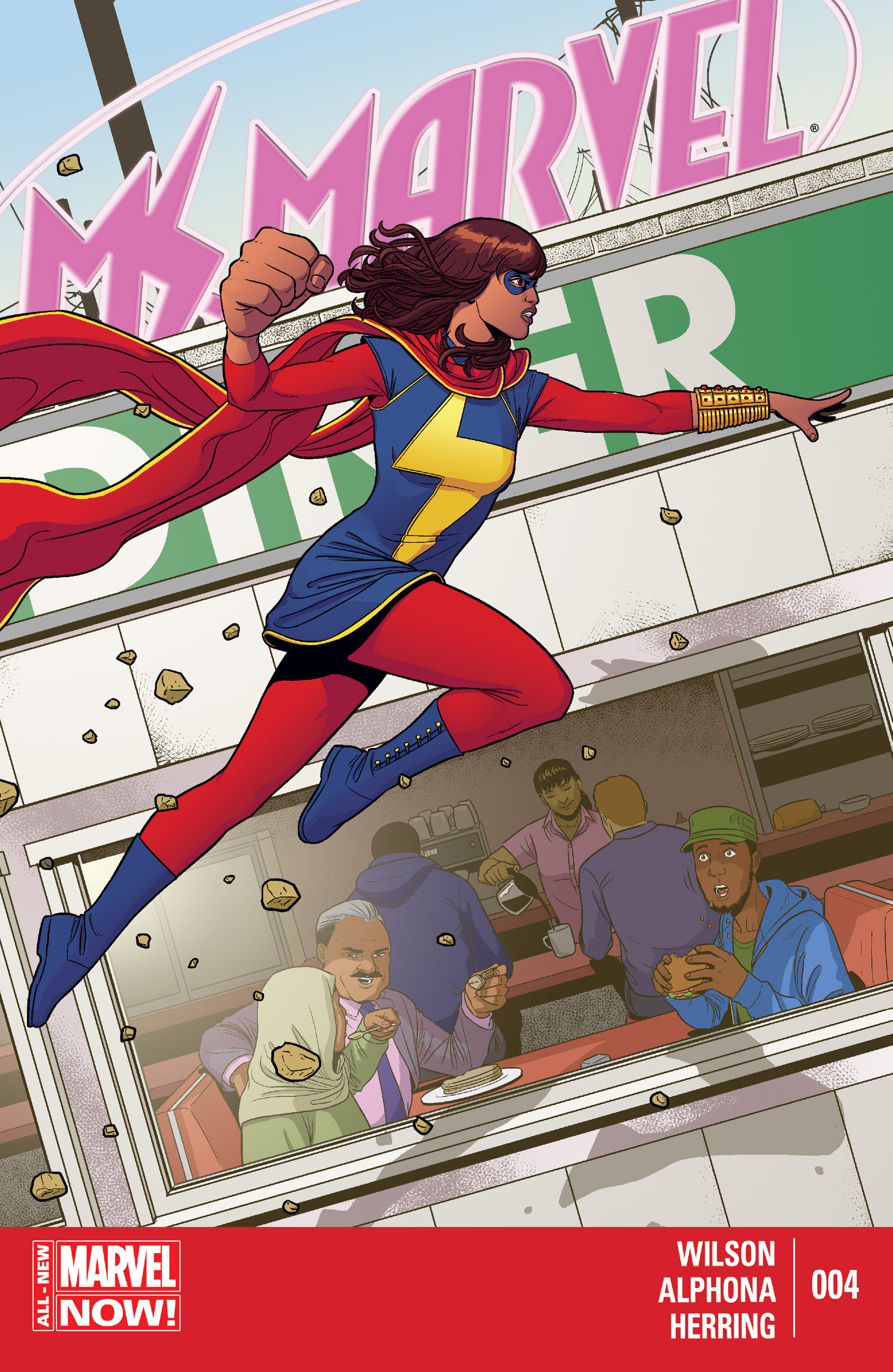 Read online Ms. Marvel (2014) comic -  Issue #4 - 1