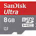 SanDisk Micro SD Memory Card Ultra 8 GB Class 10 at Rs. 315 Registered User's Only at Tradus.com