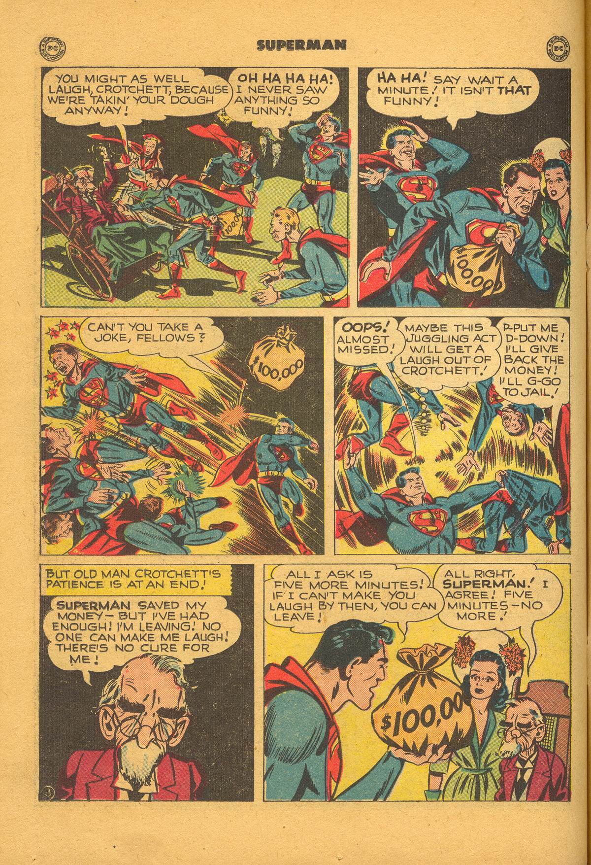 Read online Superman (1939) comic -  Issue #56 - 24