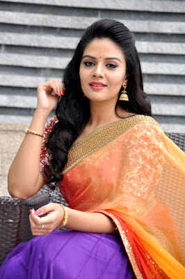 SriMukhi in Saree Photos