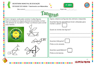 atividades de matematica 3 ano