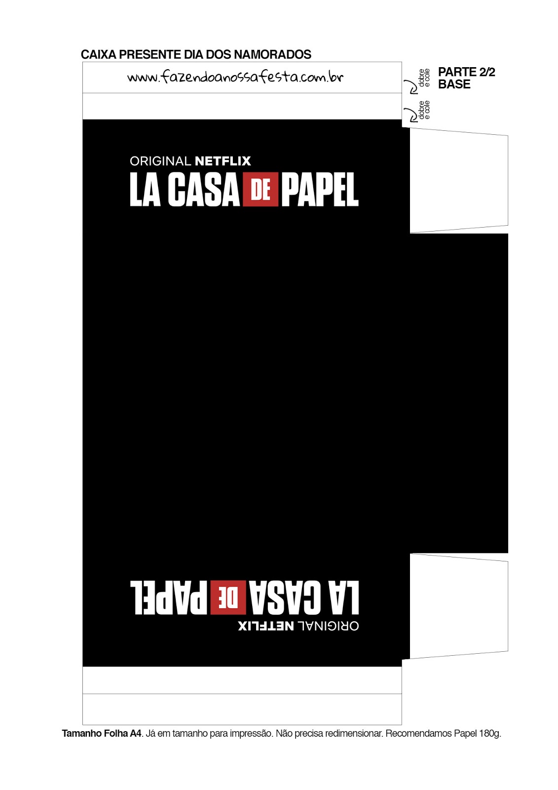 Money Heist Free Printable Boxes. Oh My Fiesta! in english