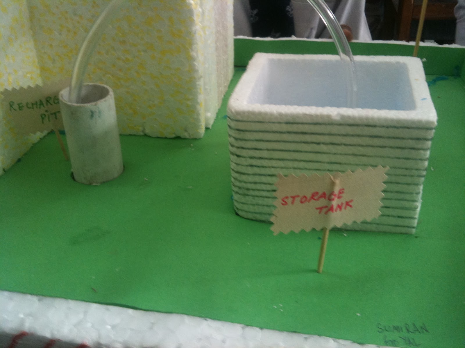 Bbps (Bal Bharati Public School), Rohini Science Model on RoofTop RainWater Harvesting by