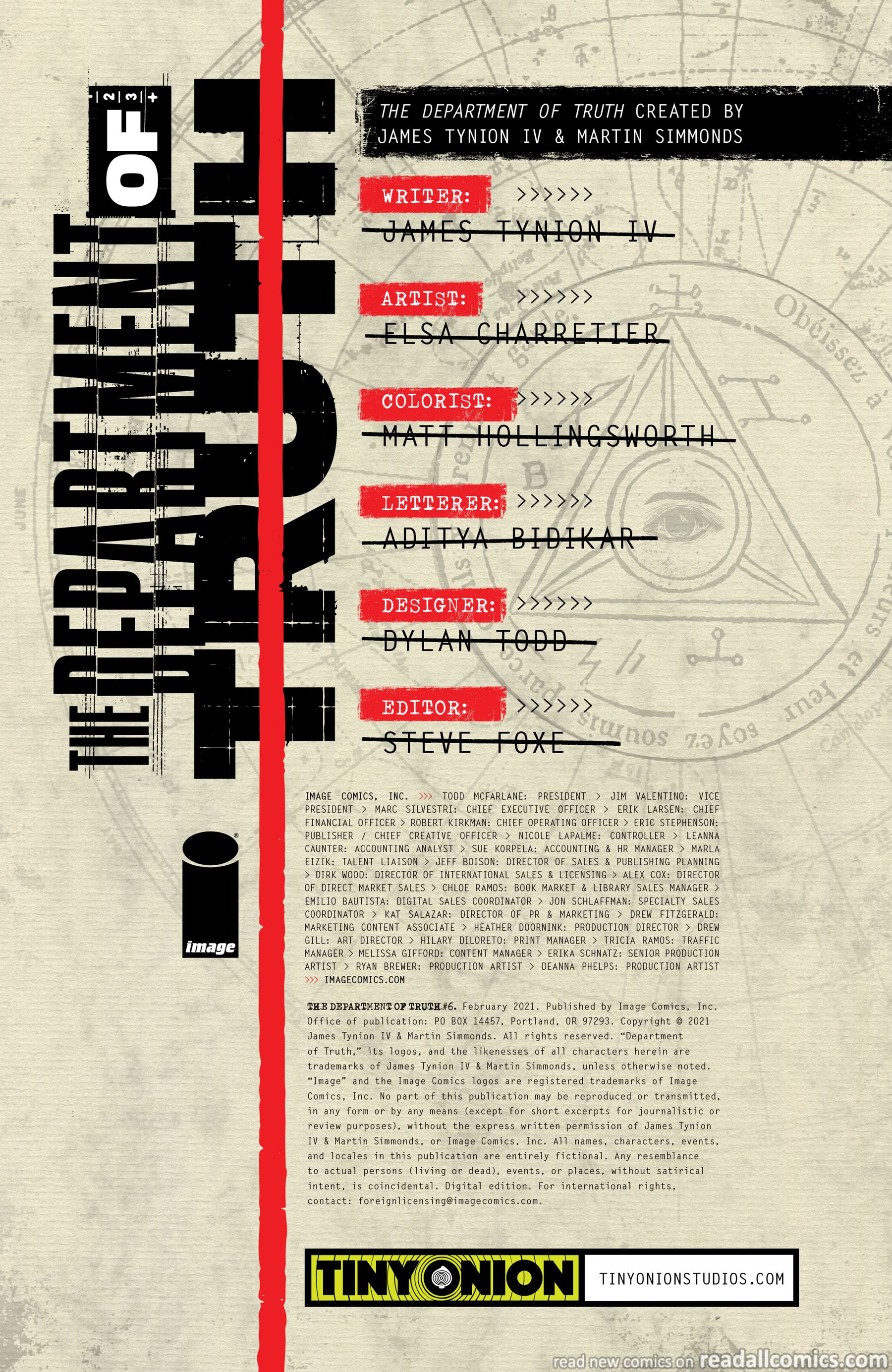 The Department of Truth chapter 6 page 2