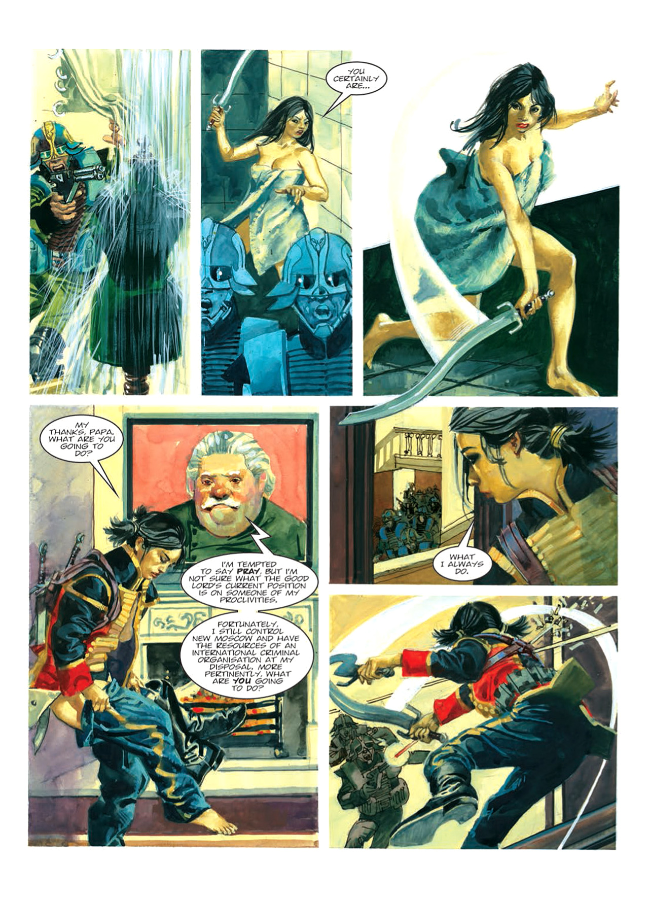 Read online Nikolai Dante comic -  Issue # TPB 9 - 73