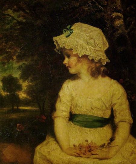 Miss Theophila Gwatkin as Simplicity by Sir Joshua Reynolds, 1785