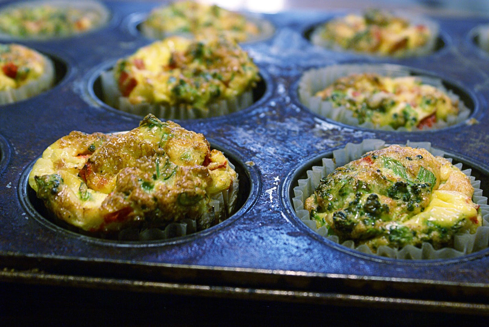 The Hungry Lovers Mini Confetti Quiches