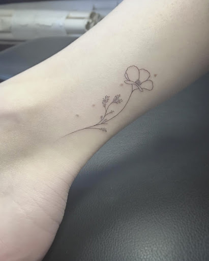 Este simples flor Este simples flor