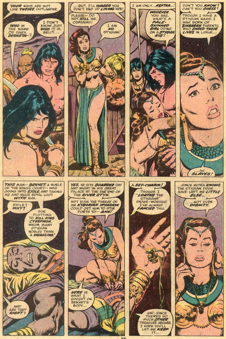 Read online Conan the Barbarian (1970) comic -  Issue #74 - 10