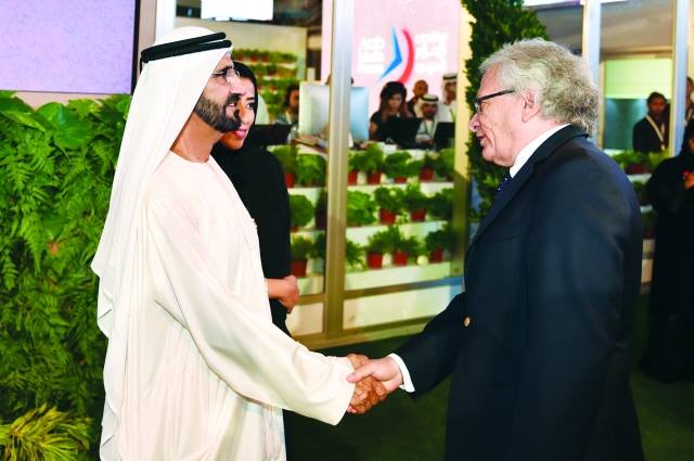 الشيخ محد بن راشد، نائب رئيس دولة الإمارات ورئيس مجلس الوزراء بدولة الإمارات