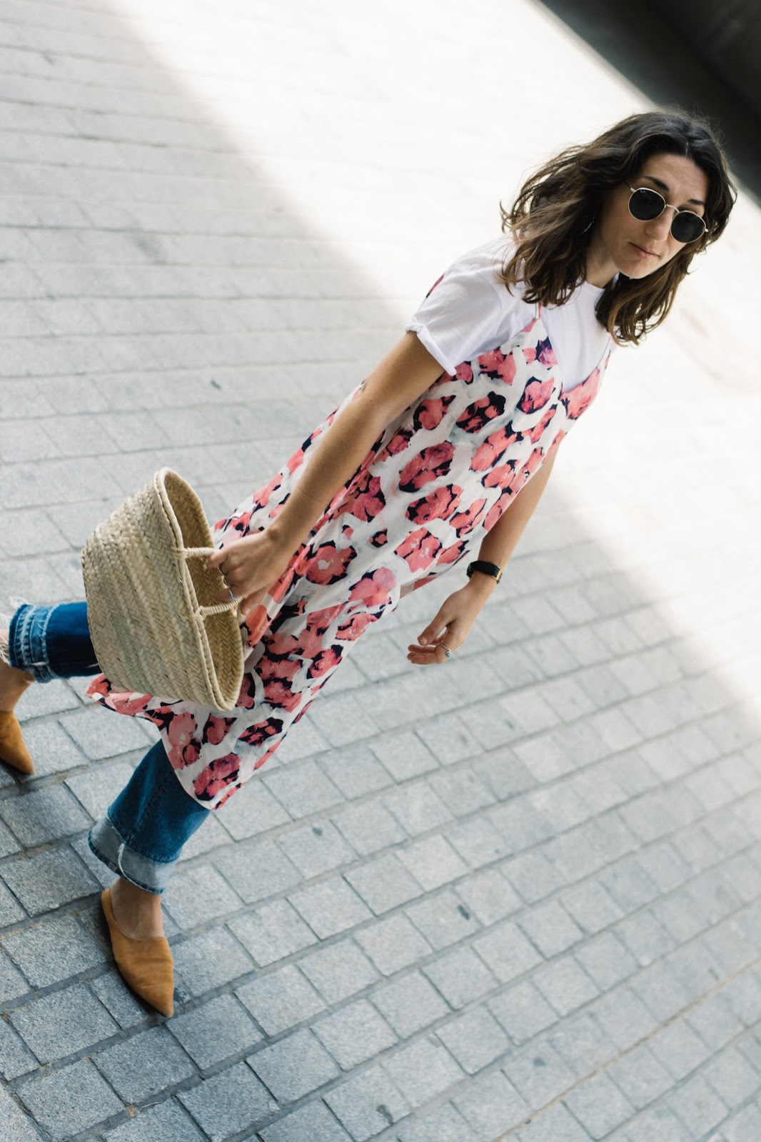 vestido & other stories jeans babuchas h&m slip on shoes