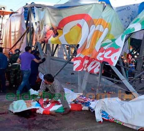 Suben a cuatro los muertos y a 60 los heridos en el Carnaval de Oruro 