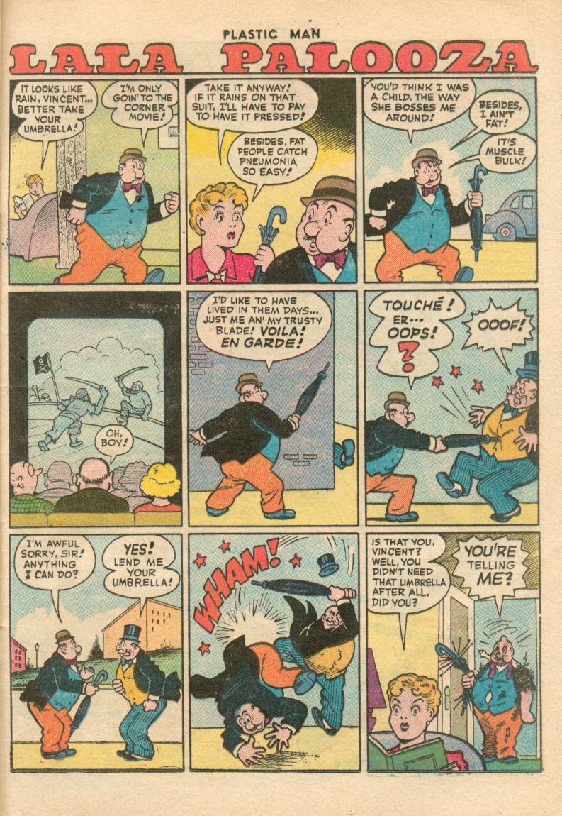 Read online Plastic Man (1943) comic -  Issue #63 - 25