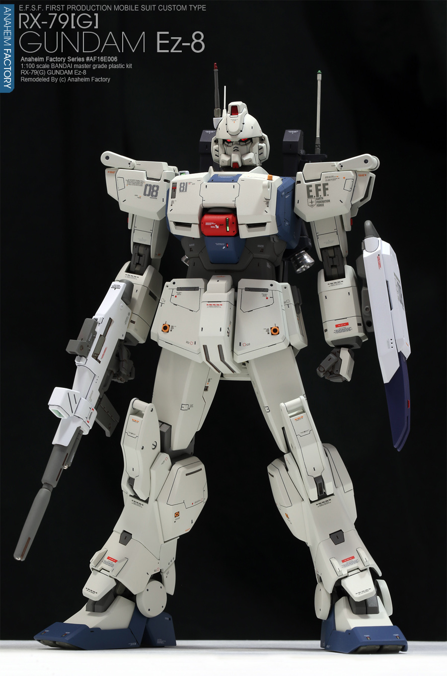 GUNDAM GUY MG 1/100 RX79[G] Gundam Ez8 Customized Build