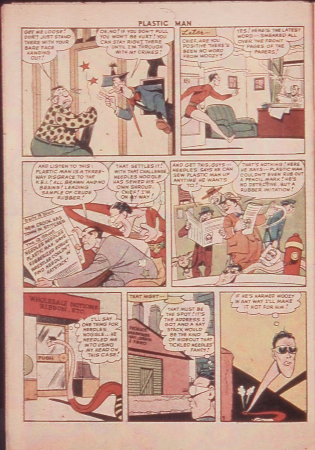 Read online Plastic Man (1943) comic -  Issue #59 - 30