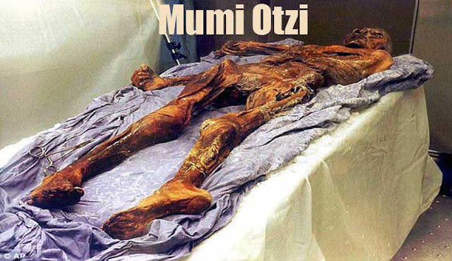 Foto Mumi manusia gletser Otzi