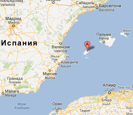 Ибица где находится на карте: найдено 88 картинок