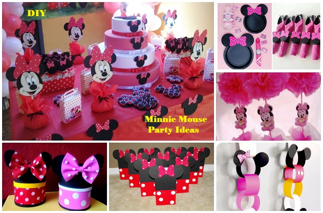  hermosas ideas para una fiesta de Minnie Mouse