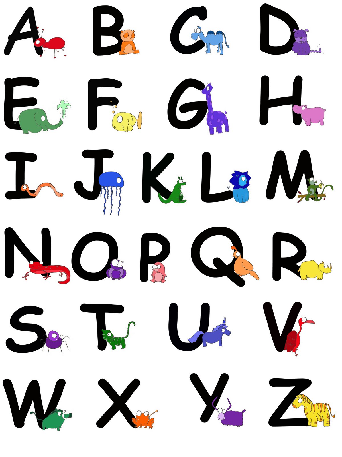 The Barefoot Files: Alphabet!