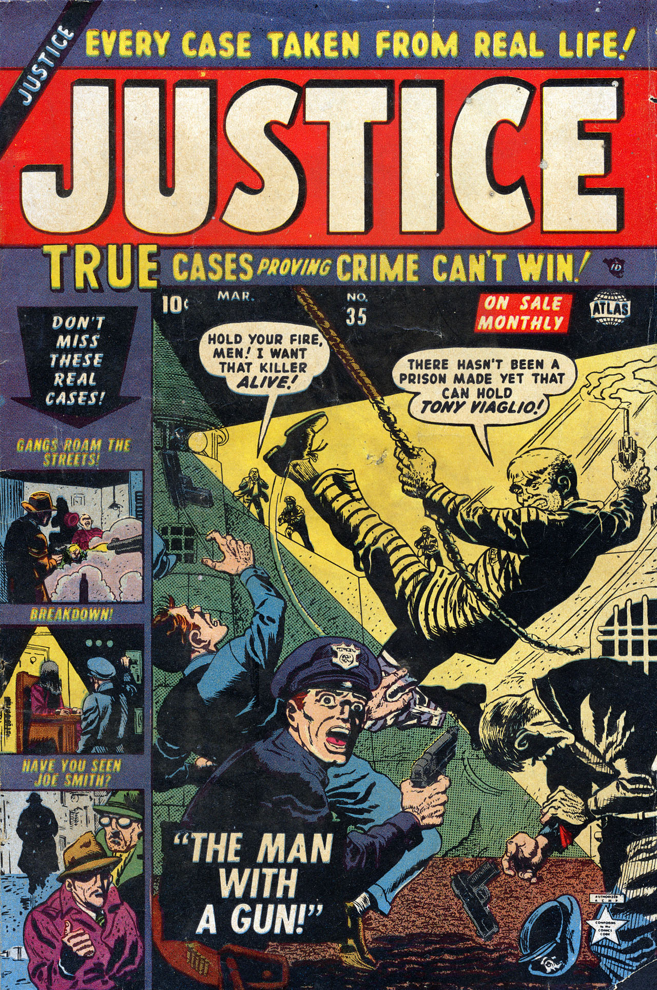Read online Justice (1947) comic -  Issue #35 - 1