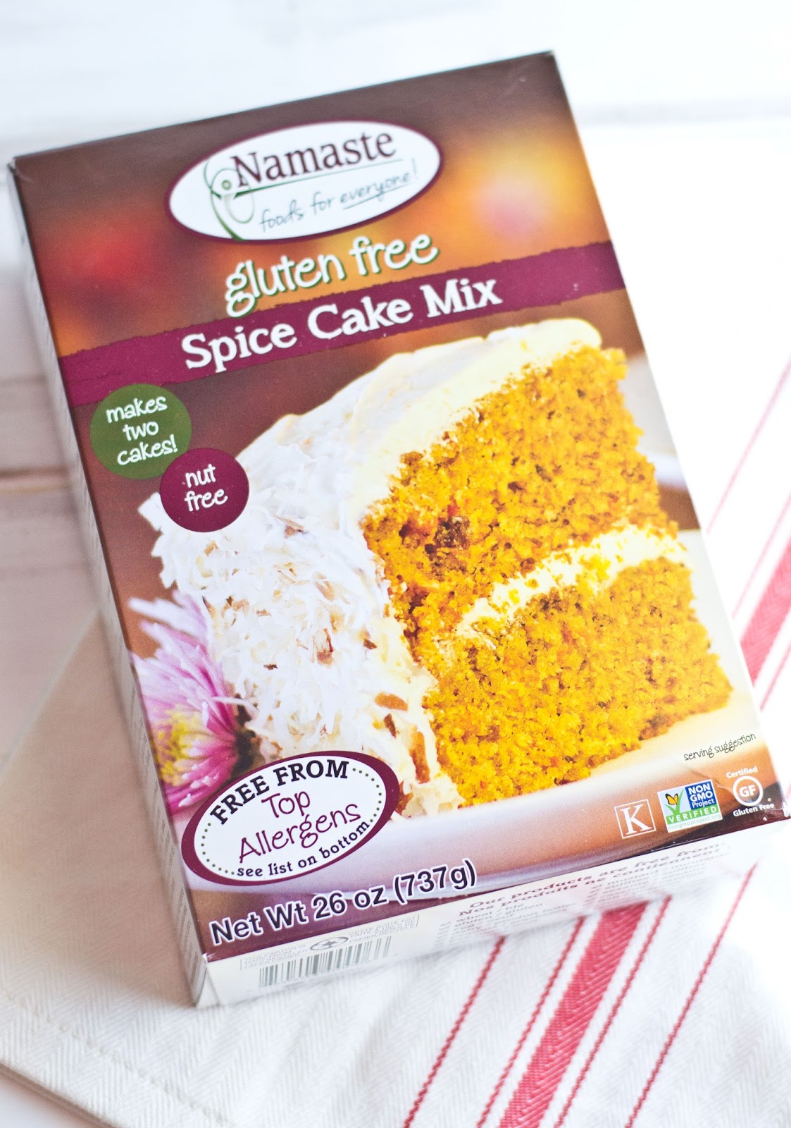 Namaste Gluten Free Spice Cake Mix Ingredients Namaste Gluten Free Spice Cake Mix Ingredients