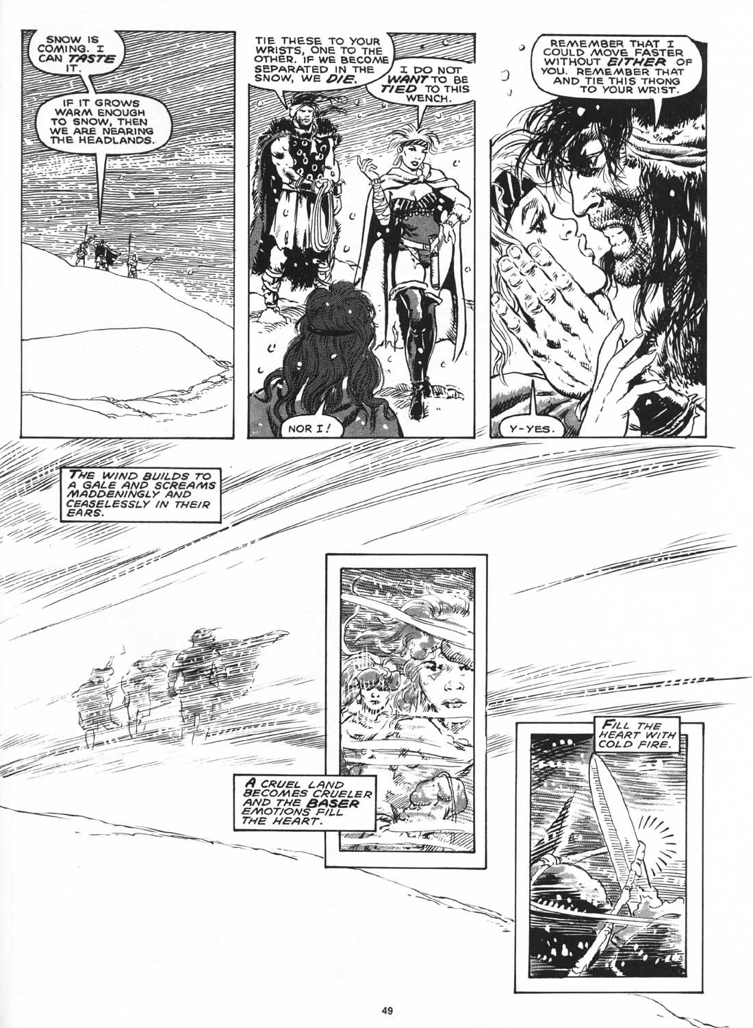 Read online The Savage Sword Of Conan comic -  Issue #170 - 51
