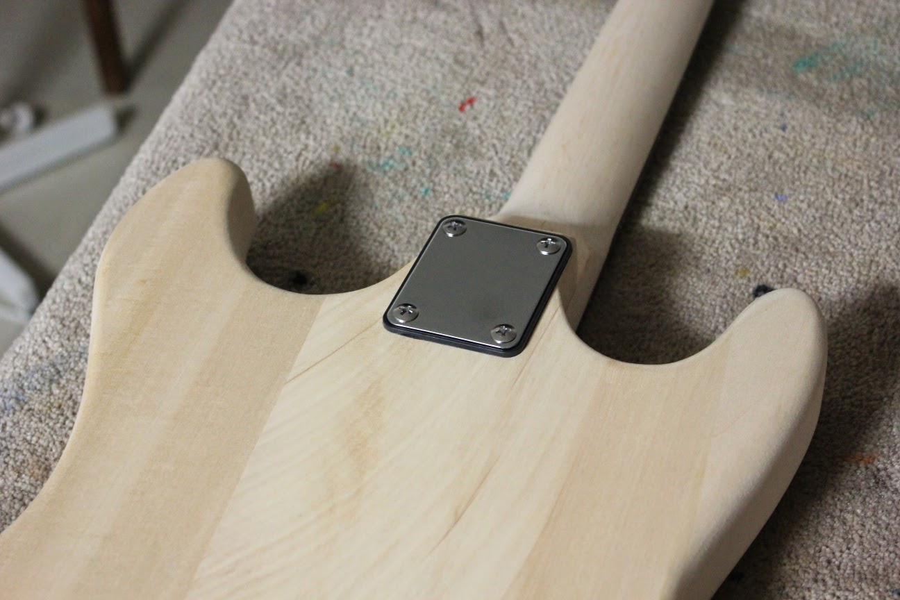 Guitar Kit Builder Mosrite Ventures Mk II Mock Up and Test Fit