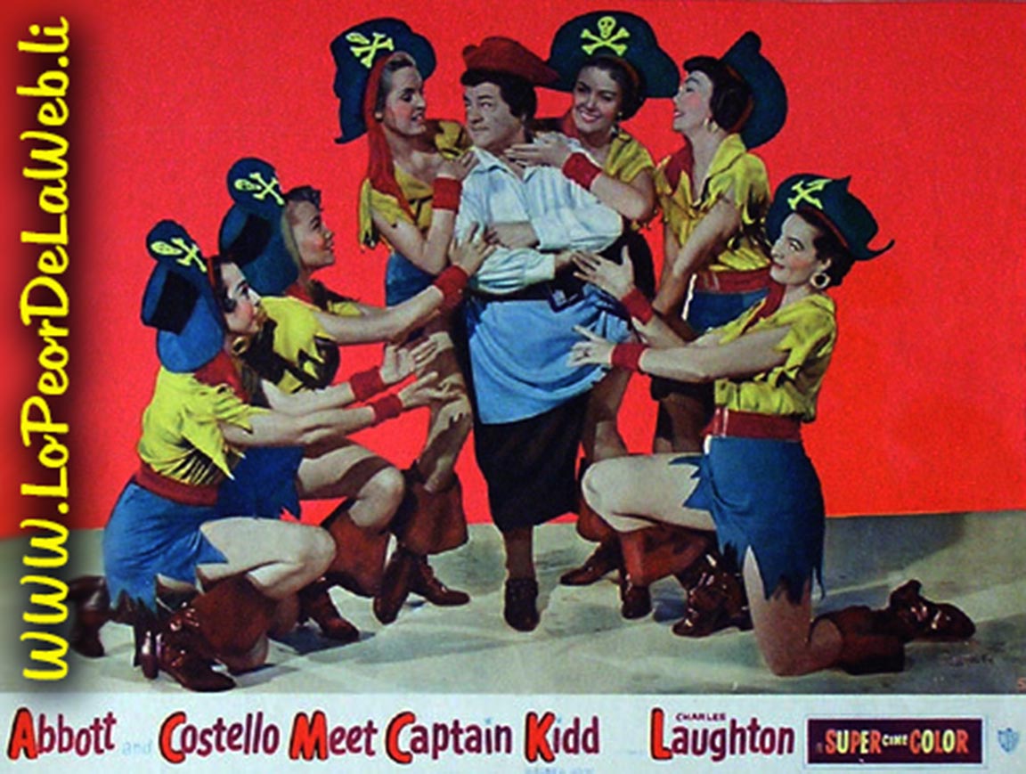 Abbott y Costello Contra el Capitán Kidd (1952 / Color)