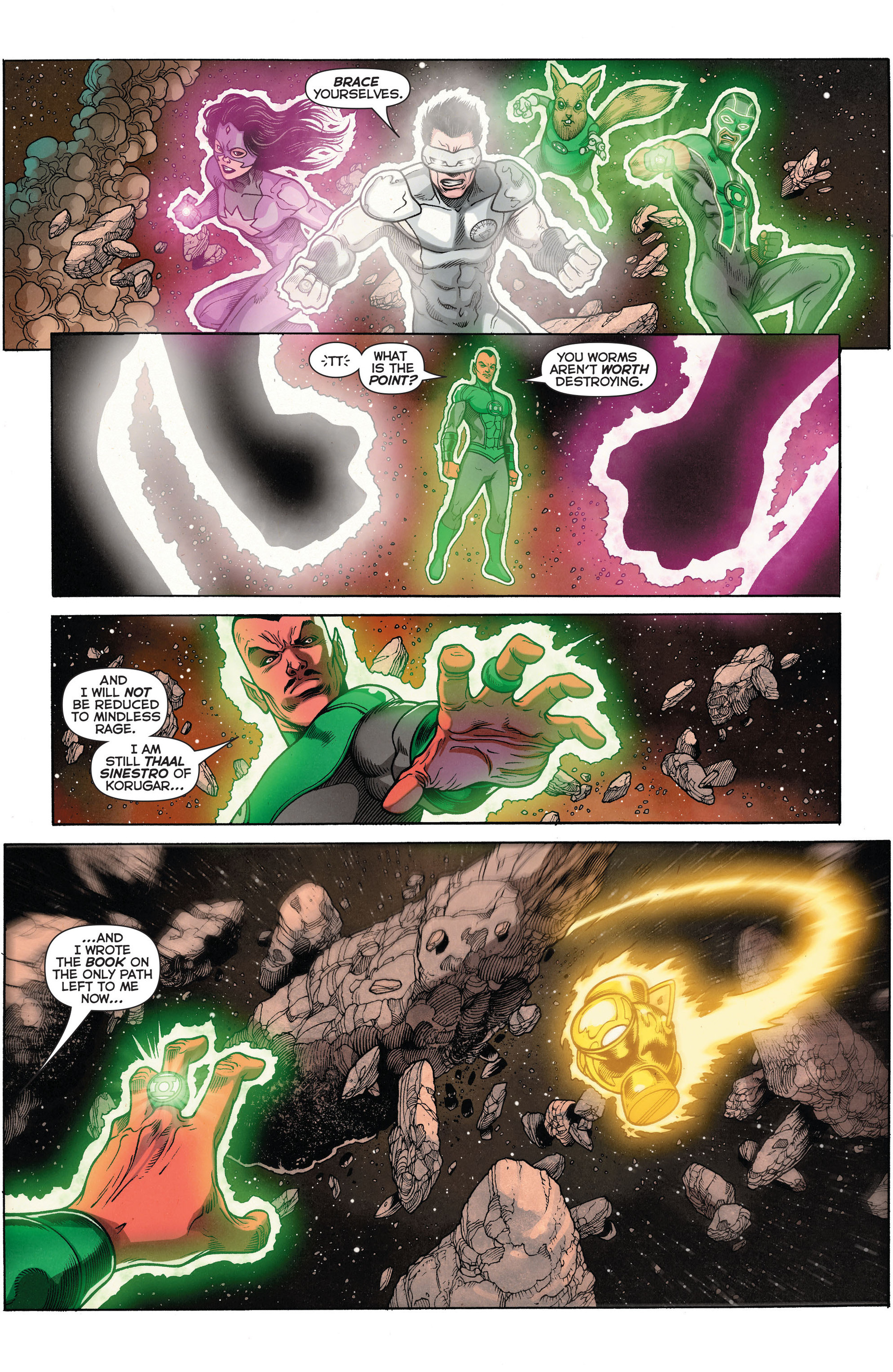 Read online Green Lantern: New Guardians comic -  Issue #19 - 21
