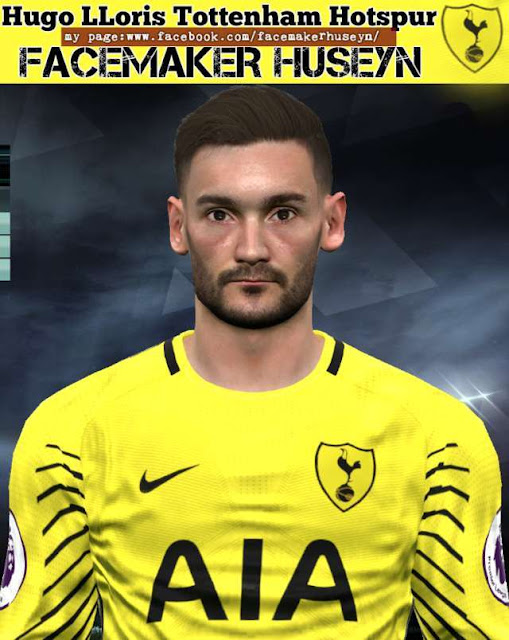 Hugo Lloris Face Tottenham Hotspur Pes 2017 Patch Pes New Patch Pro Evolution Soccer