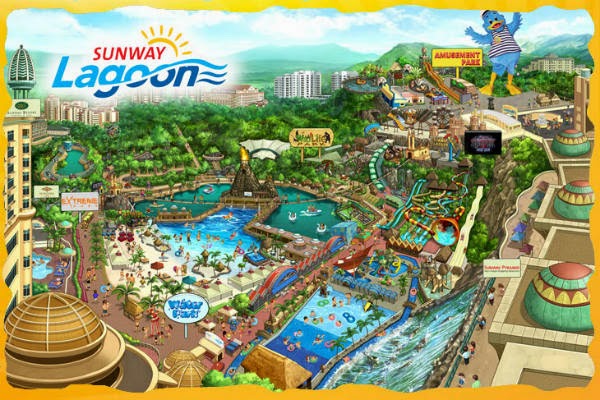 tempat menarik Sunway Lagoon