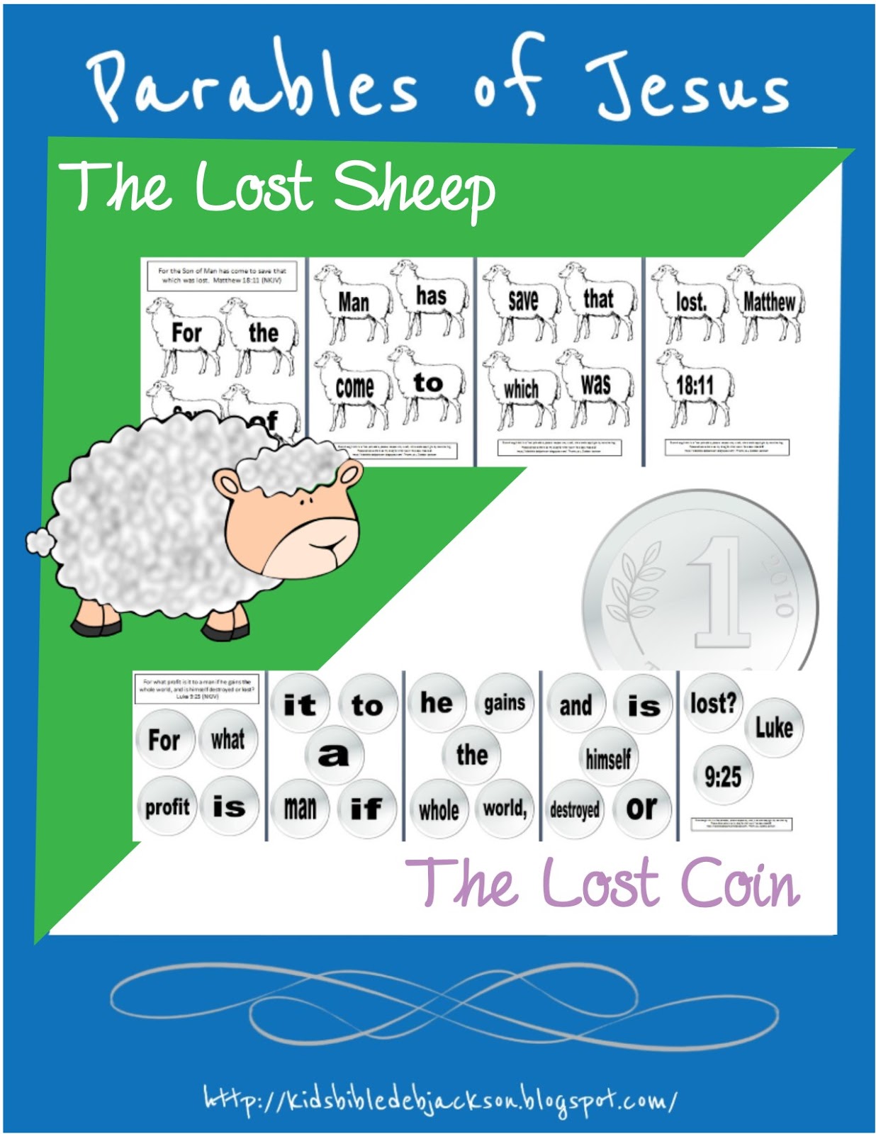 Bible Fun For Kids: Parable of the Lost Sheep & Lost Coin