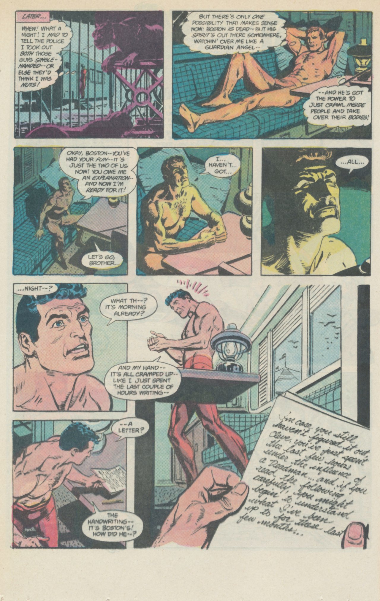 Read online Deadman (1986) comic -  Issue #1 - 17