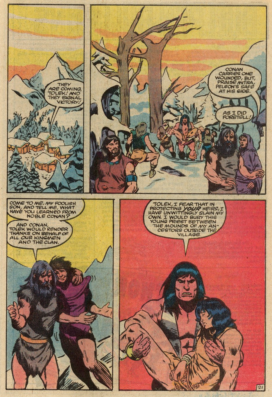 Read online Conan the Barbarian (1970) comic -  Issue #145 - 22