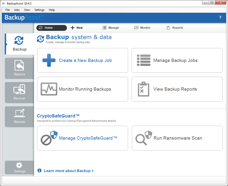 BackupAssist v10.4.3 Full version