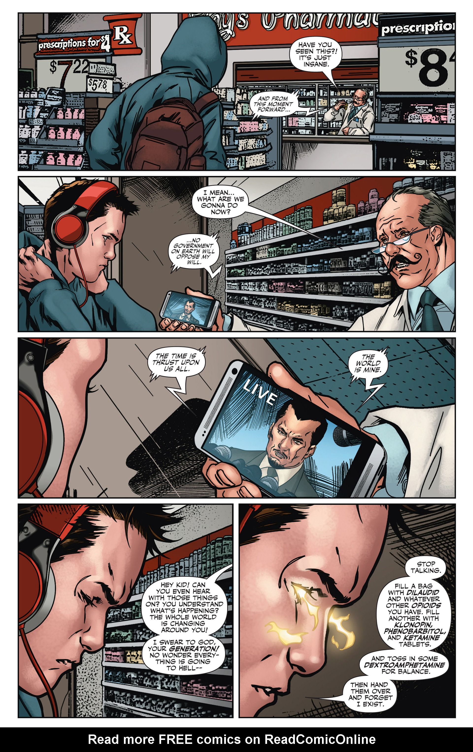 Read online Harbinger (2012) comic -  Issue #25 - 25