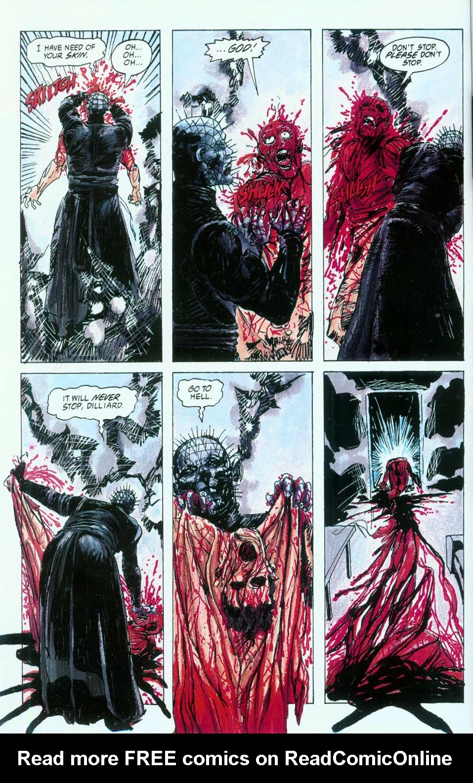 Read online Clive Barker's Hellraiser (1989) comic -  Issue #9 - 60