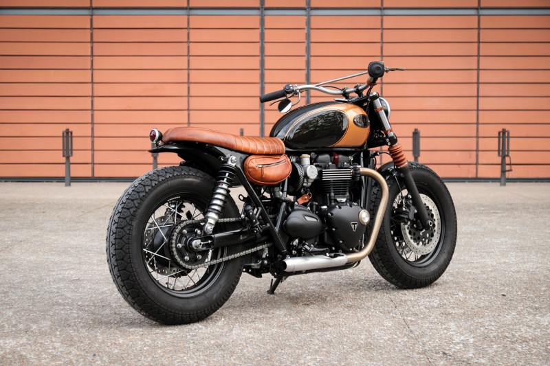 Hell Kustom : Triumph Bonneville T120 By Baak Motorcycles