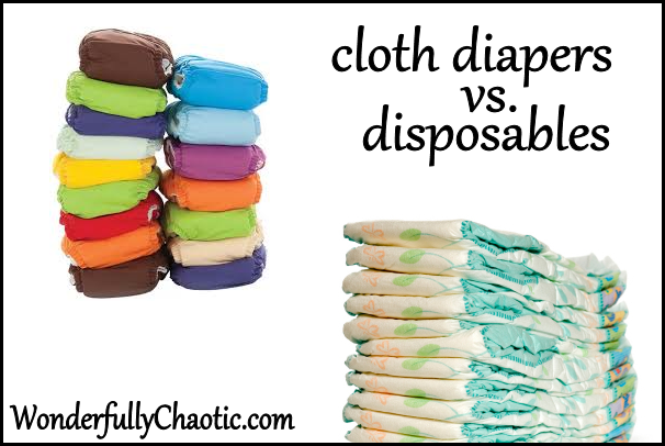 cloth diapers compared to disposable