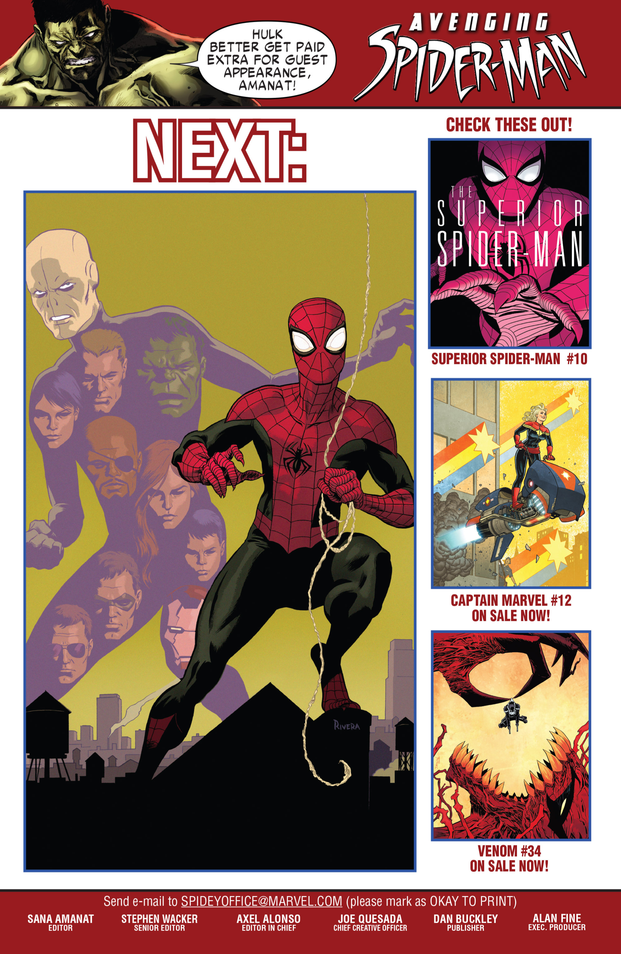 Read online Avenging Spider-Man comic -  Issue #21 - 23