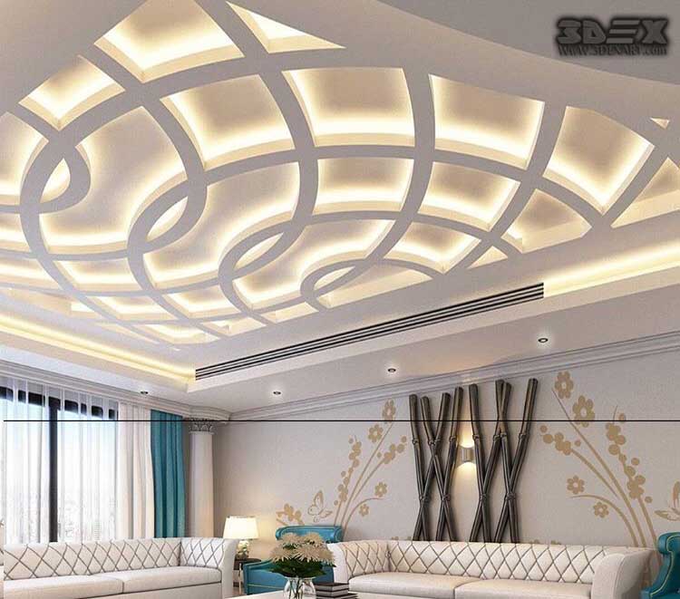 Latest Pop Design For Hall 50 False Ceiling Designs For