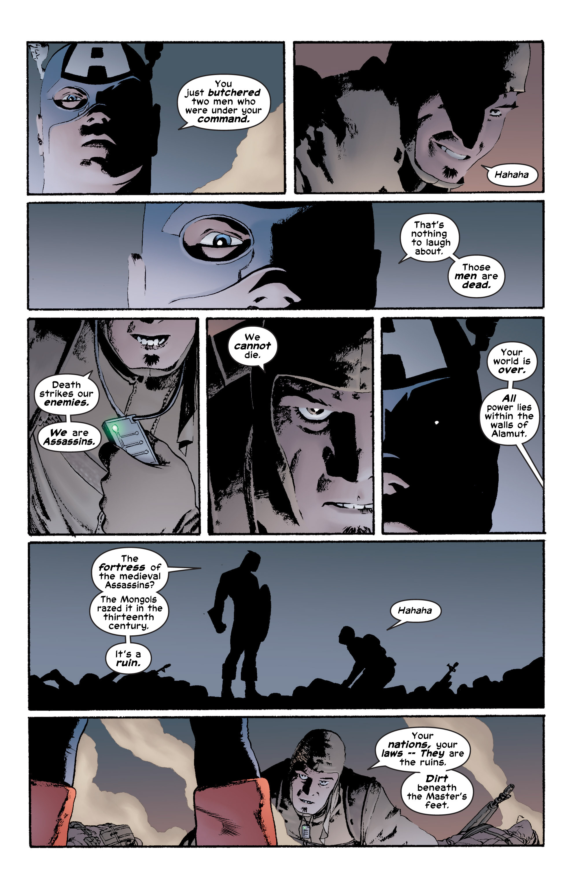 Read online Captain America (2002) comic -  Issue #5 - 12