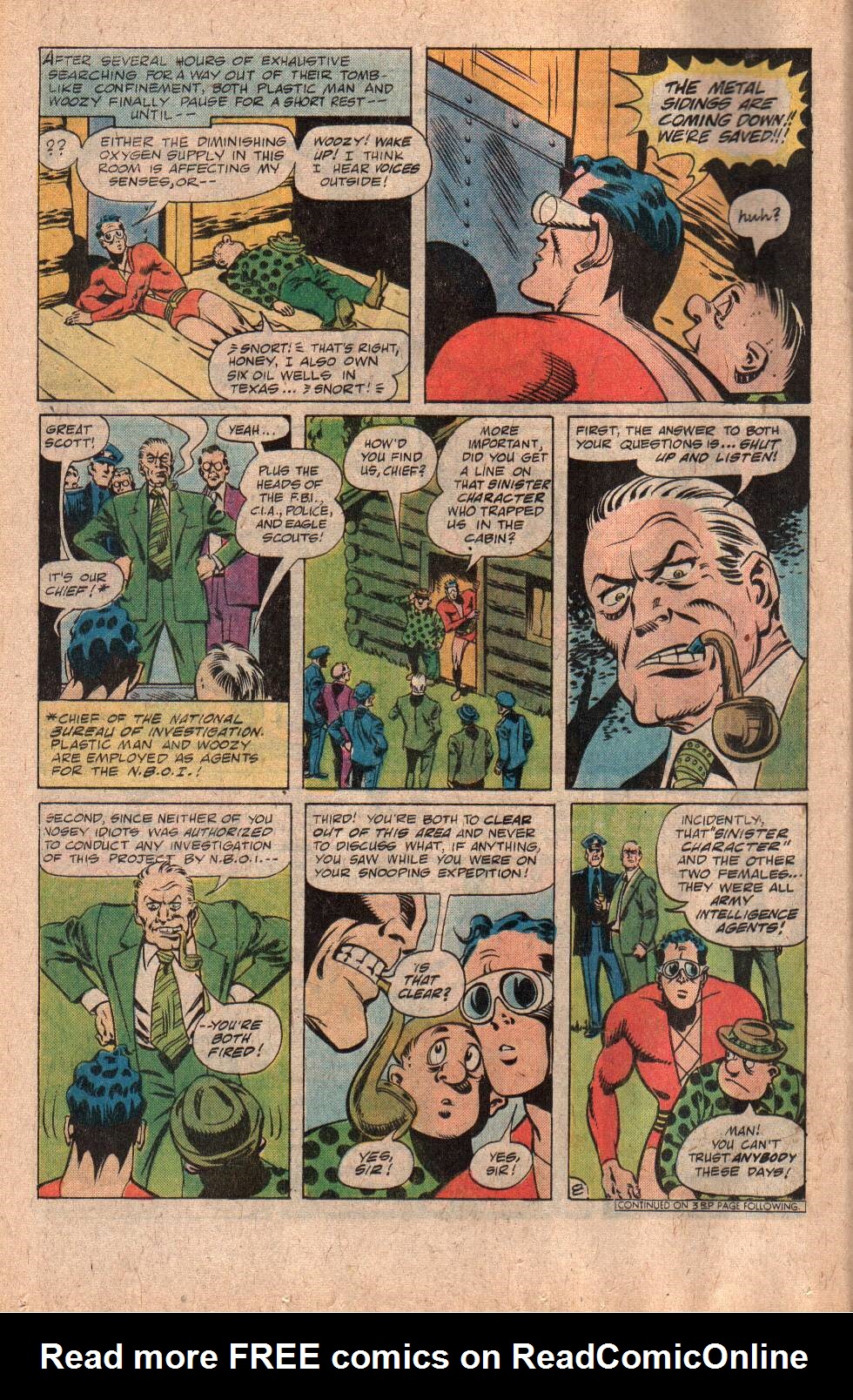 Read online Plastic Man (1976) comic -  Issue #20 - 9