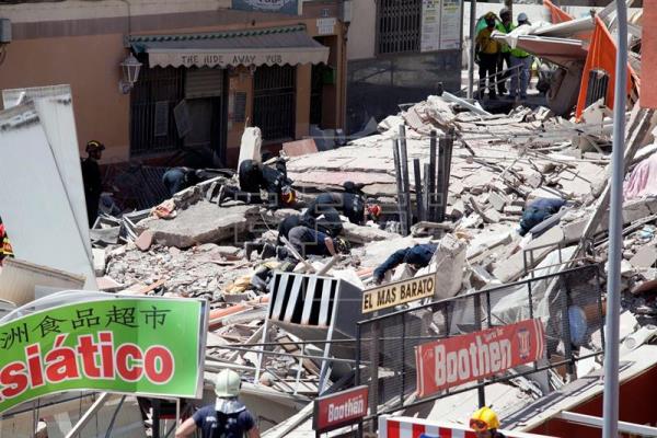 Ya son dos personas muertas por derrumbe edificio, Arona Ya son dos personas muertas por derrumbe edificio, Arona