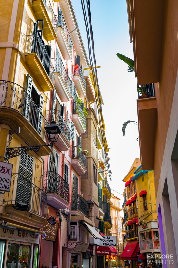 Palma de Mallorca old town
