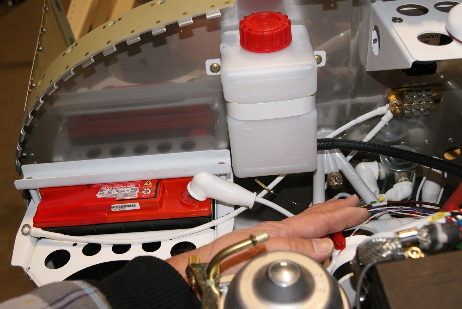 DOG Aviation John's RV-12 Blog: Wiring Of Starter & Master Solenoids