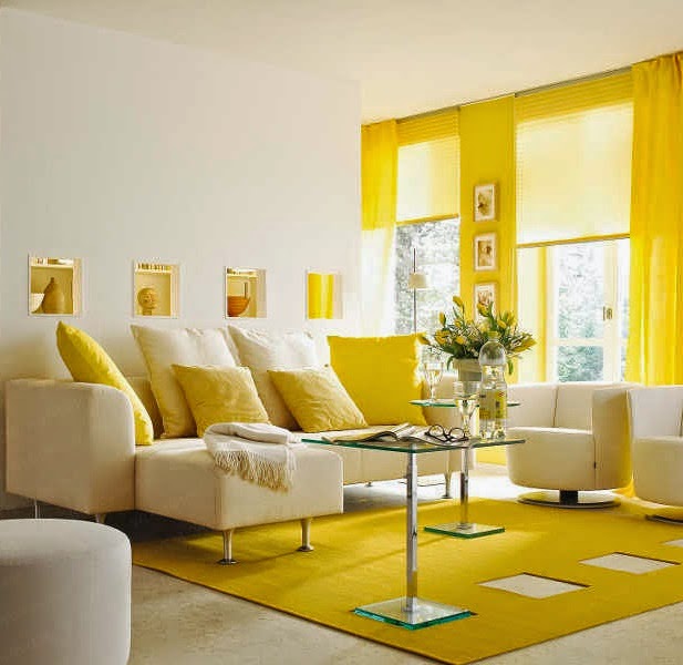 Желтый цвет в интерьере: с чем сочетается? - статья Carte Blanche