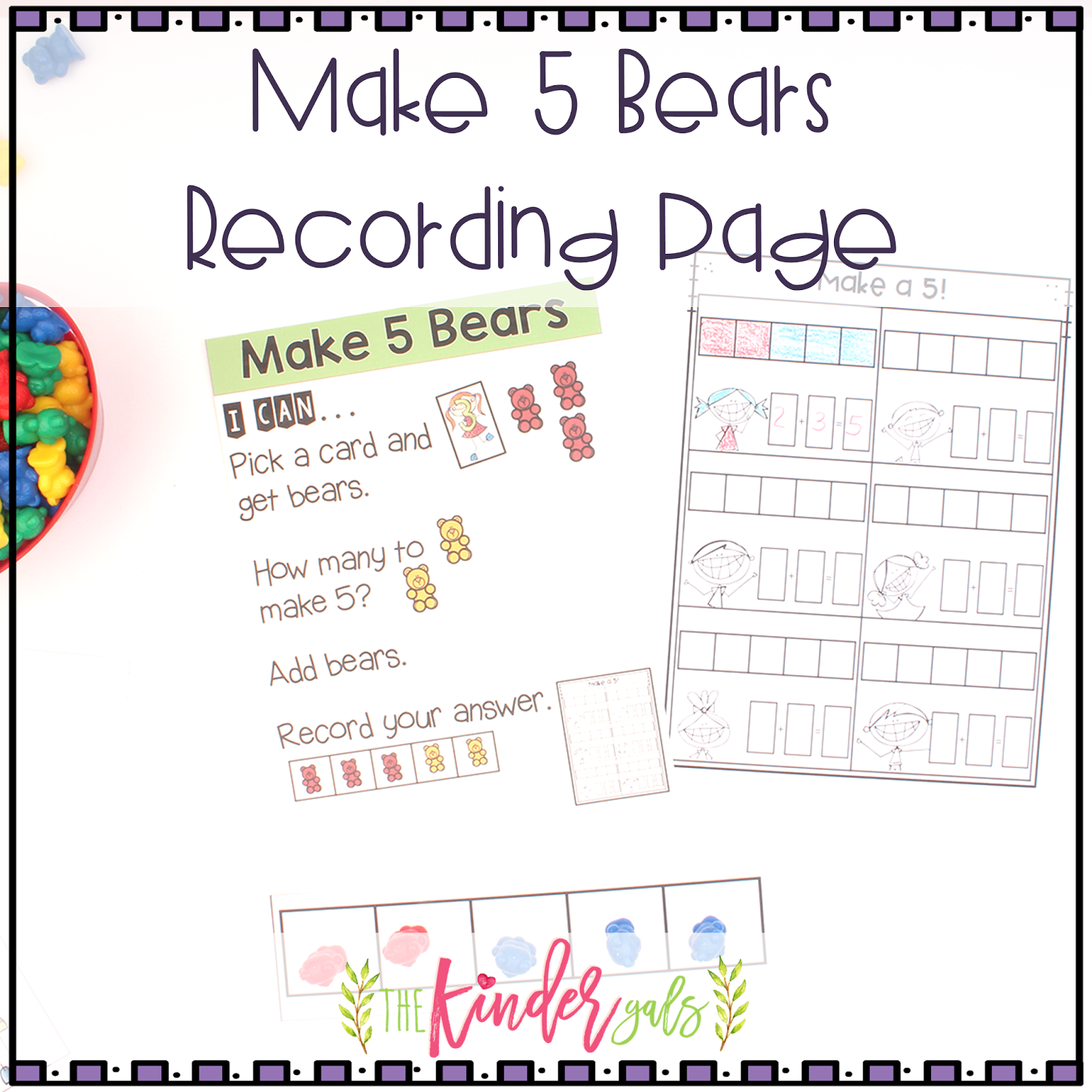 Using Counting Bears to Teach ALL Math Standards | KinderGals | Bloglovin’